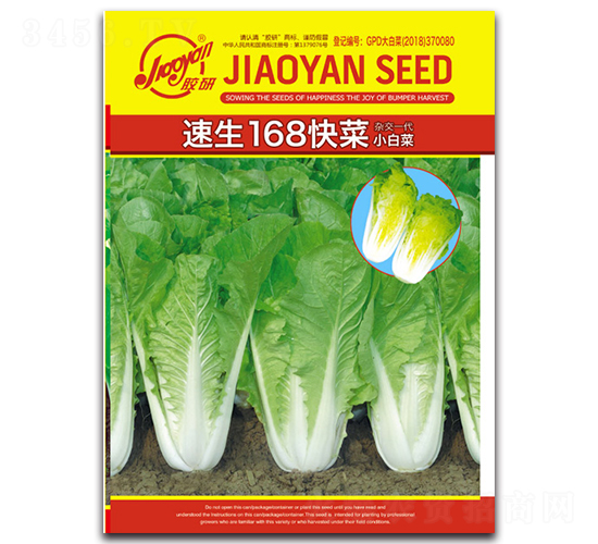 速生168快菜-小白菜種子-膠研