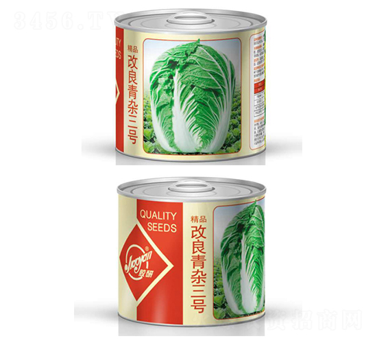 改良青雜三號（瓶裝）-秋播白菜種子-膠研