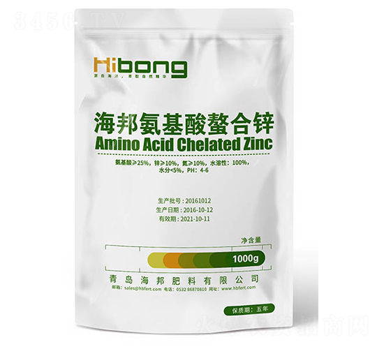 氨基酸螯合鋅-海邦肥料