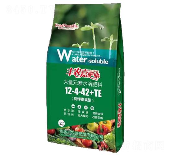 大量元素水溶肥料12-4-42+TE-豐農(nóng)嘉