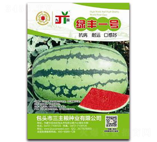綠豐一號(hào)-西瓜種子-三主糧
