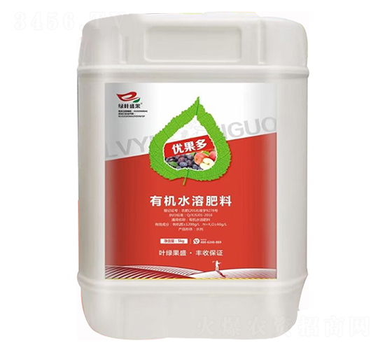 有機水溶肥料-優(yōu)果多-綠葉盛果