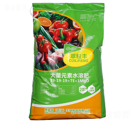 大量元素水溶肥19-19-19+TE+1MgO-翠粒豐-賽固特