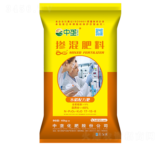 水稻配方摻混肥料17-15-8-中壟