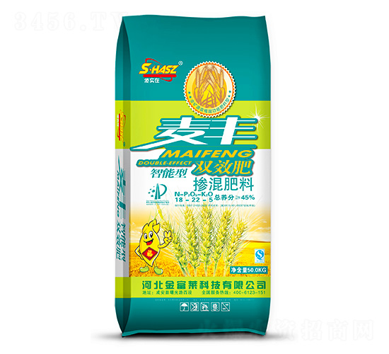 智能型雙效肥18-22-5-麥豐-金富萊
