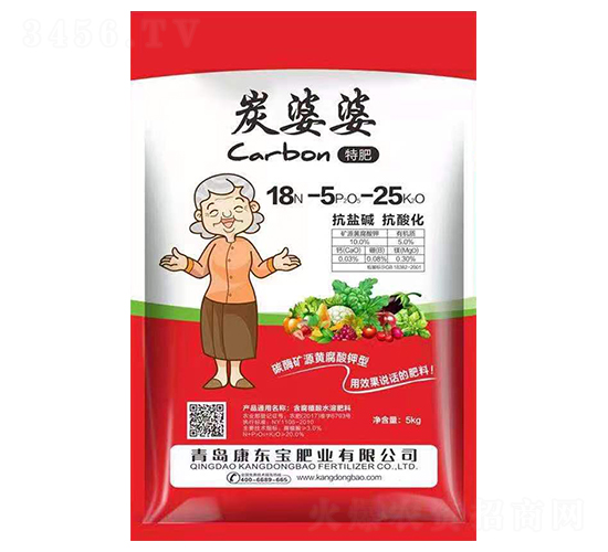 含腐植酸水溶肥料18-5-25-炭婆婆-康東寶