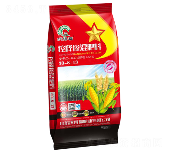 控釋摻混肥料30-8-13-沃得福肥業(yè)