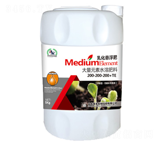 大量元素水溶肥200-200-200+TE-季豐生物