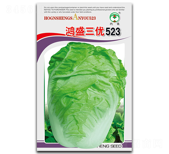 鴻盛三優(yōu)523-白菜種子-鴻盛園