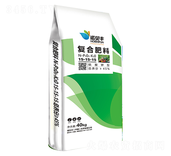 硫酸鉀型復(fù)合肥料15-15-15-諾貝豐