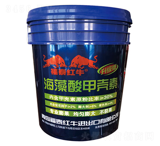 20kg海藻酸甲殼素-福泰紅牛