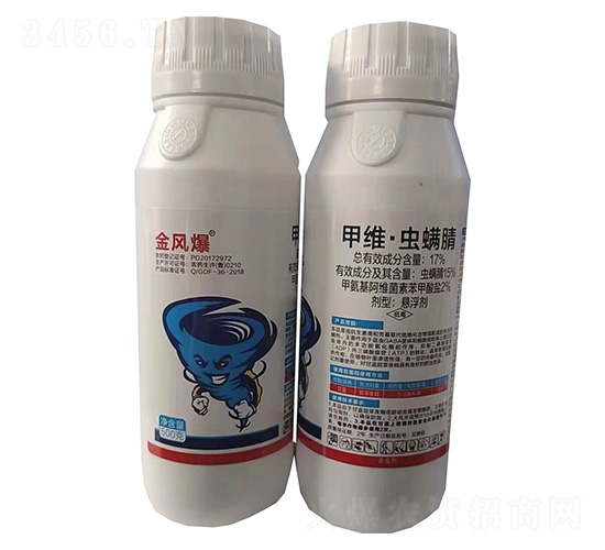 17%甲維·蟲螨腈懸浮劑-金風(fēng)爆-綠坤生物