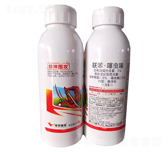 5%聯(lián)苯·噻蟲嗪懸浮劑-綠坤圍攻-綠坤生物