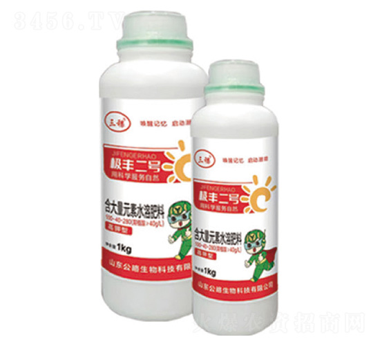 高鉀型含大量元素水溶肥料-極豐二號-三稞-公略生物