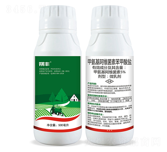 5%甲氨基阿維菌素苯甲酸鹽微乳劑-祺豐農(nóng)業(yè)