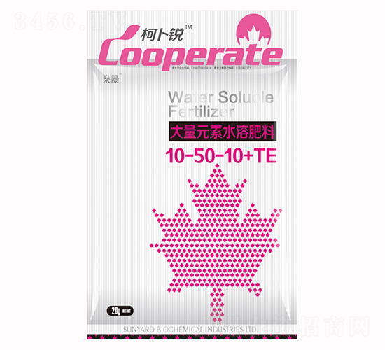 大量元素水溶肥料10-50-10+TE-柯卜銳-燊陽化工