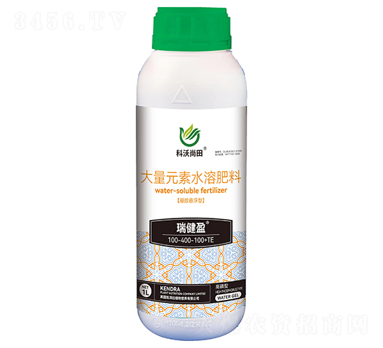 凝膠懸浮型大量元素水溶肥料100-400-100+TE-瑞健盈-科沃尚田