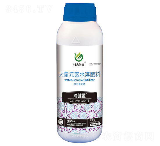 凝膠懸浮型大量元素水溶肥料230-230-230+TE-瑞健盈-科沃尚田