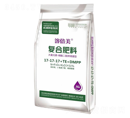 磷酸二氫鉀滴灌型大量元素復(fù)合肥料17-17-17+TE+DMPP-溶倍美-德鉀鹽國際