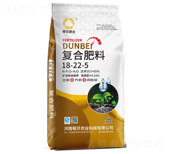 礦源黃腐酸鉀復(fù)合肥料18-22-5-頓貝肥業(yè)