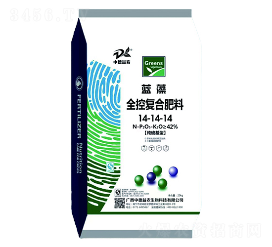 全控復(fù)合肥料14-14-14-藍(lán)藻-中德益農(nóng)