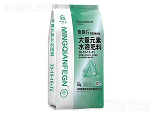 高氮綠葉大量元素水溶肥料30-10-10+TE-壹品升-明前豐